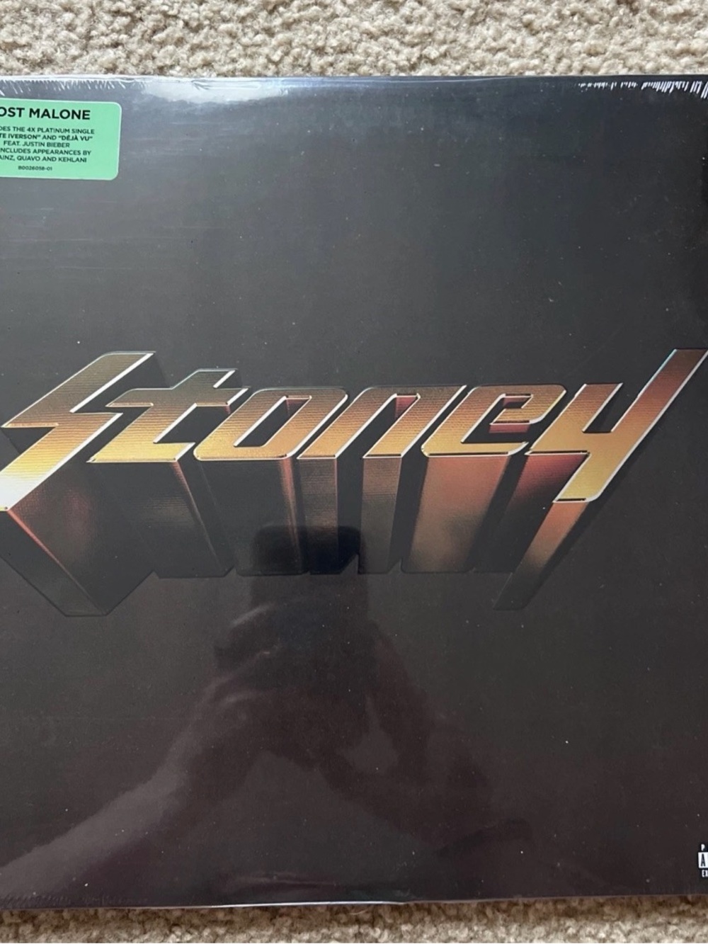 Post Malone Stoney Vinyl Record — FACTORY SEALED